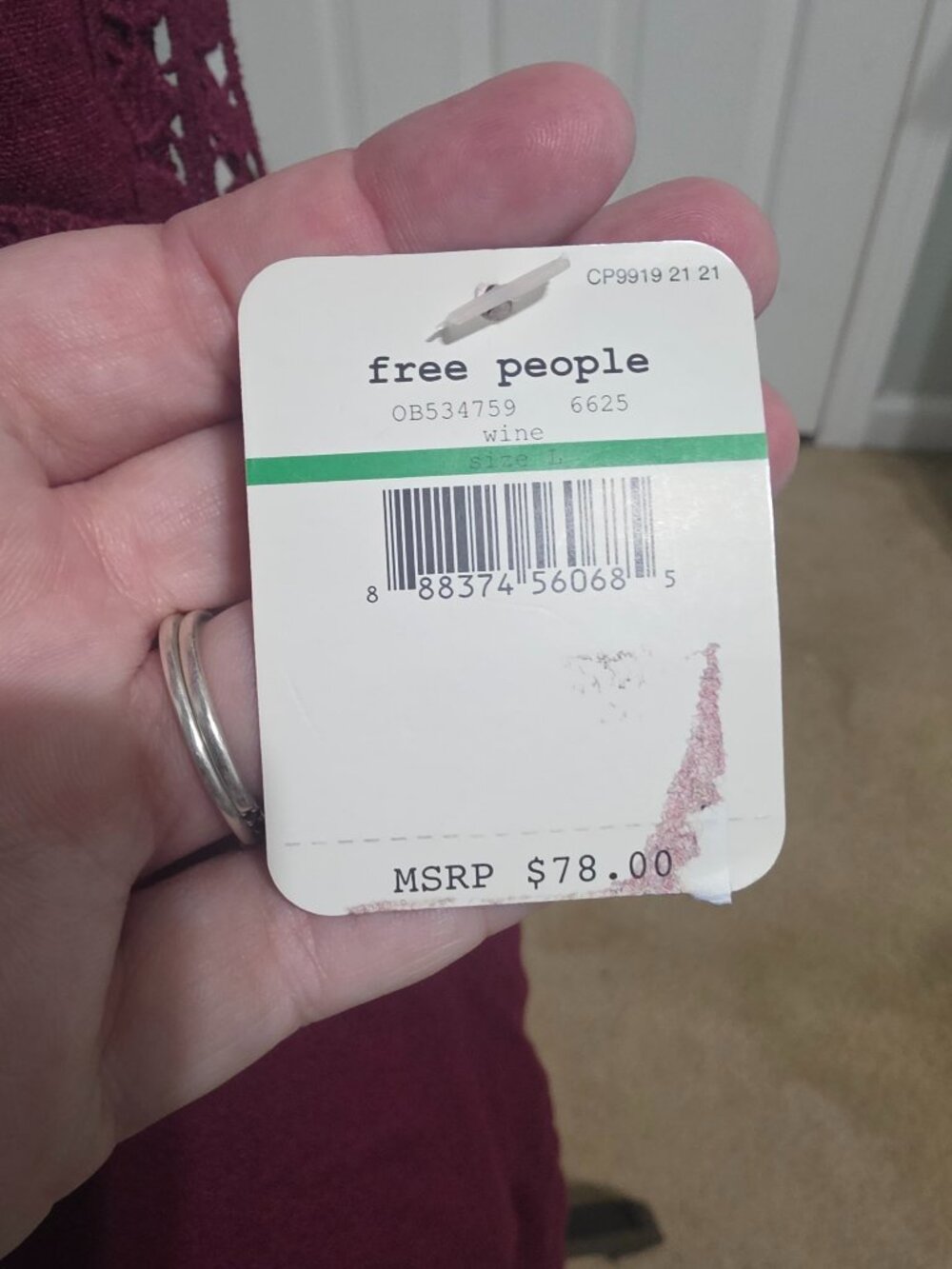 Free People Sweet Talker Slip Mini Dress. - Picture 4 of 8